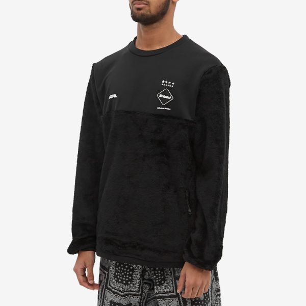 F.C. Real Bristol Polartec Fleece Hybrid Crewneck Top 日本初売 F.C.R.B. TOP NECK CREW SOUVENIR スウェット