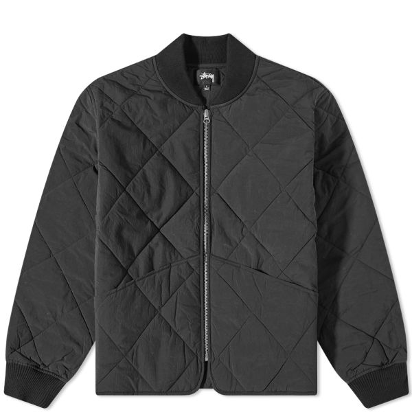 Stussy Dice Quilted Liner Jacket Black END. (NZ)