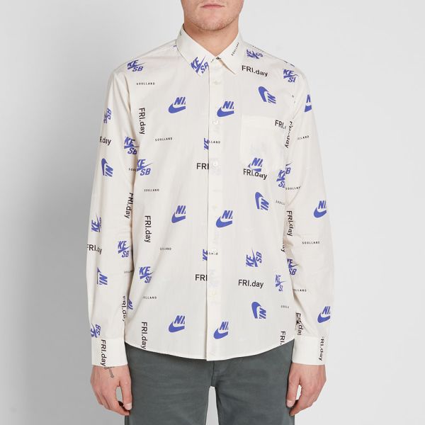 nike sb button up