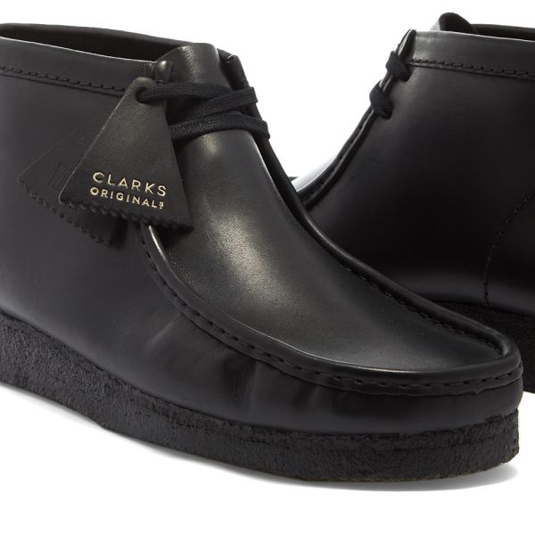 Clarks wallabee cuir clearance
