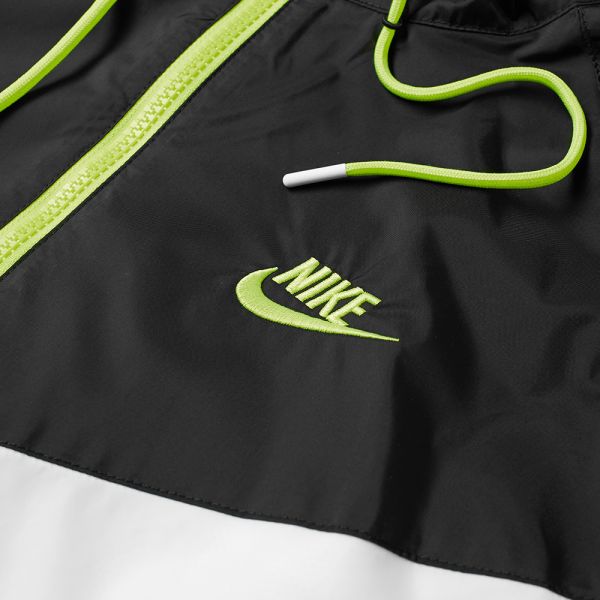 black and volt nike shirt
