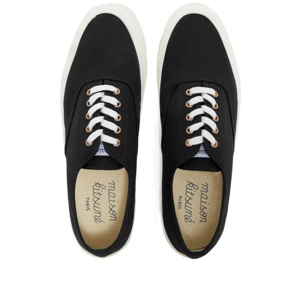 Maison kitsune canvas sneakers clearance