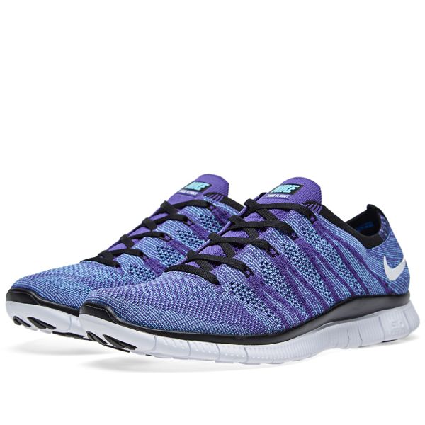 nike free flyknit mens purple