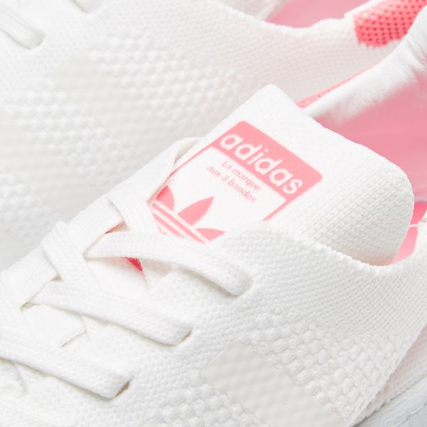 superstar primeknit women red