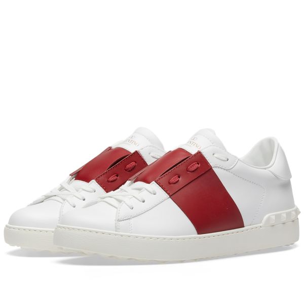 Valentino open sneaker red Clearance