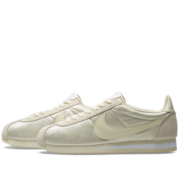 nike cortez fossil white