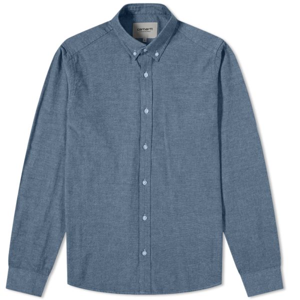 Carhartt WIP Kyoto Shirt Blue | END. (TW)