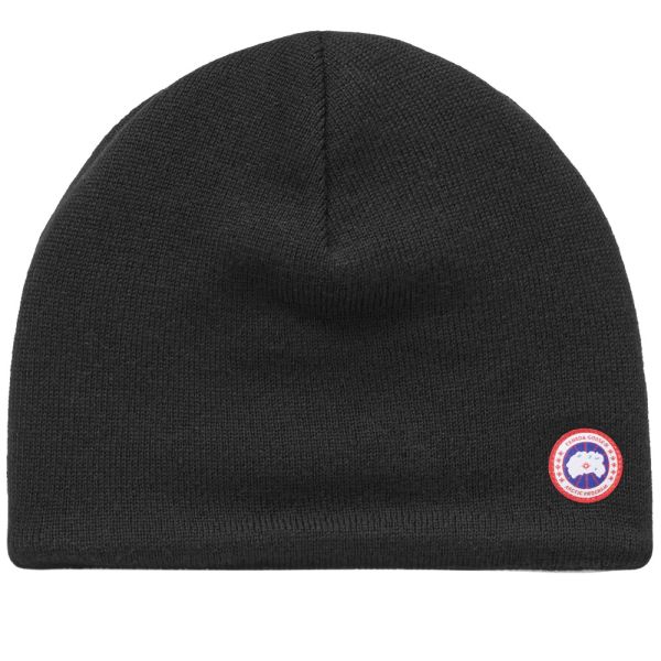 black canada goose beanie