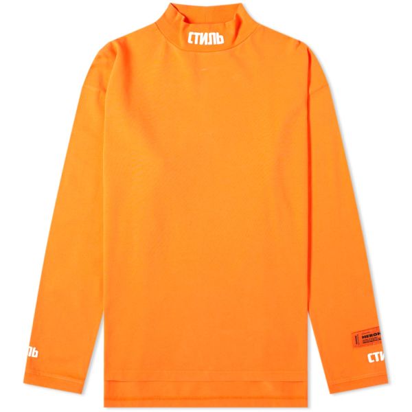 Heron Preston CTNMB Mock Neck Tee Heron Preston CTNMB Mock Neck Tee