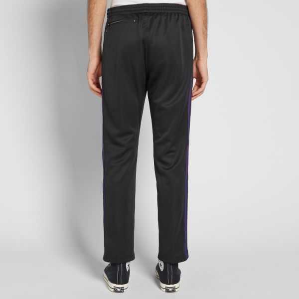 needles black track pants