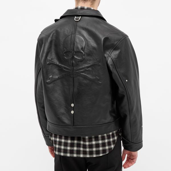 Mastermind leather jacket clearance