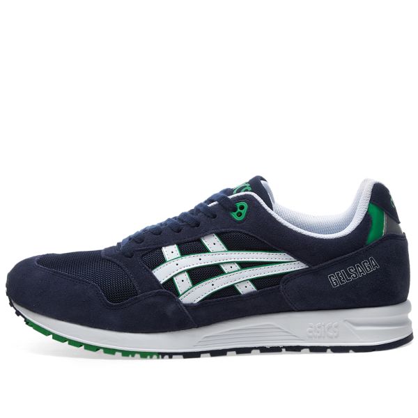 asics gel saga midnight white