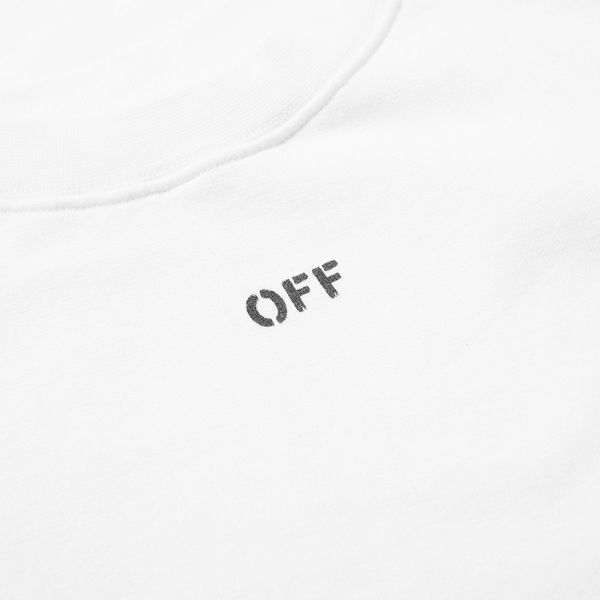 Off white tape crewneck clearance