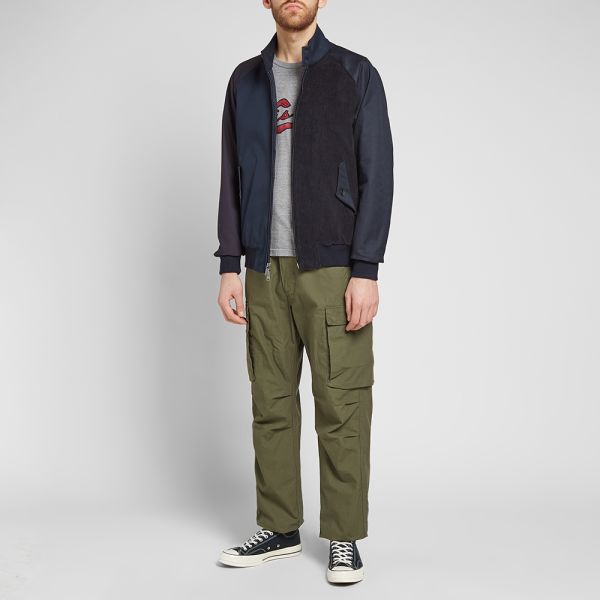 Baracuta X Engineered Garments G9 Combo Fabric Jacket Navy End