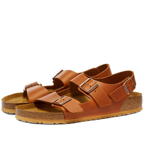 cognac birkenstocks