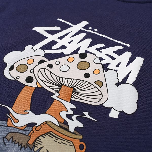 Stussy Somethings Cookin Tee Navy | END 
