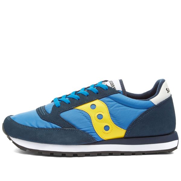 saucony jazz blue yellow
