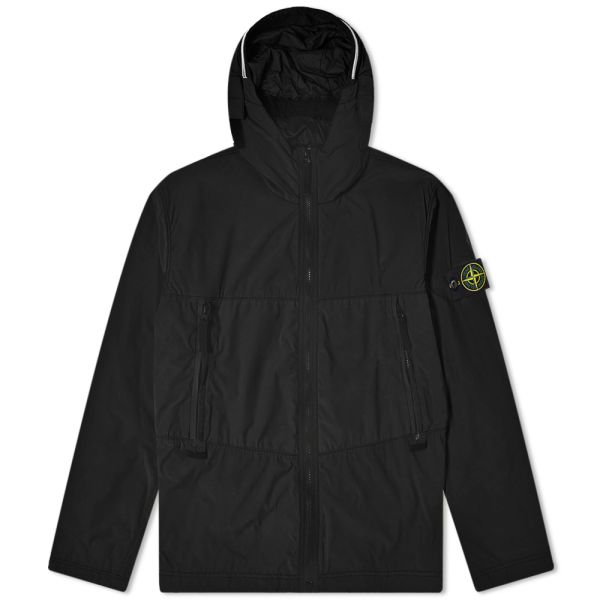 Stone Island Nylon Garment Dyed Hooded 
