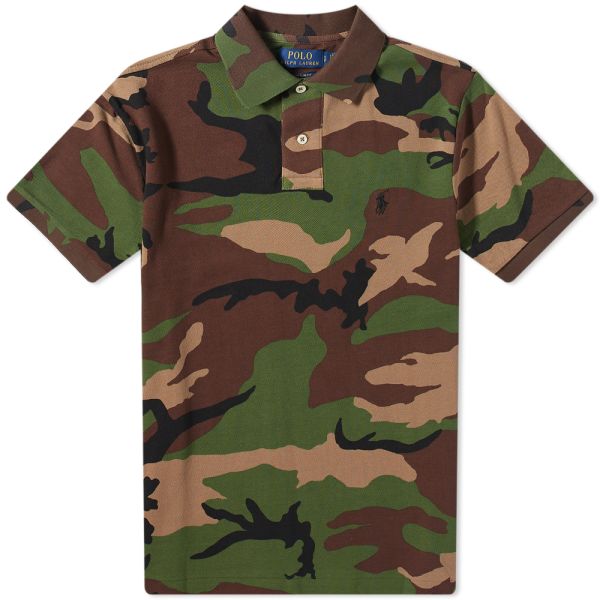 Polo camo shirt clearance
