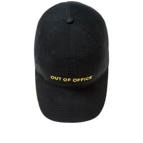 wood wood low profile cap black