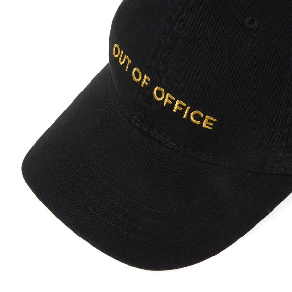 wood wood low profile cap black