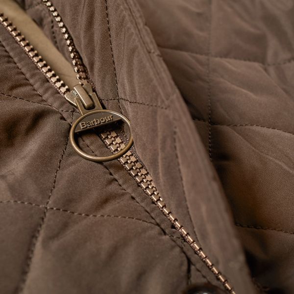 barbour quilted lutz olive