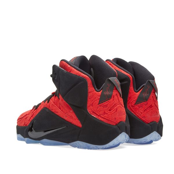 lebron 12s red