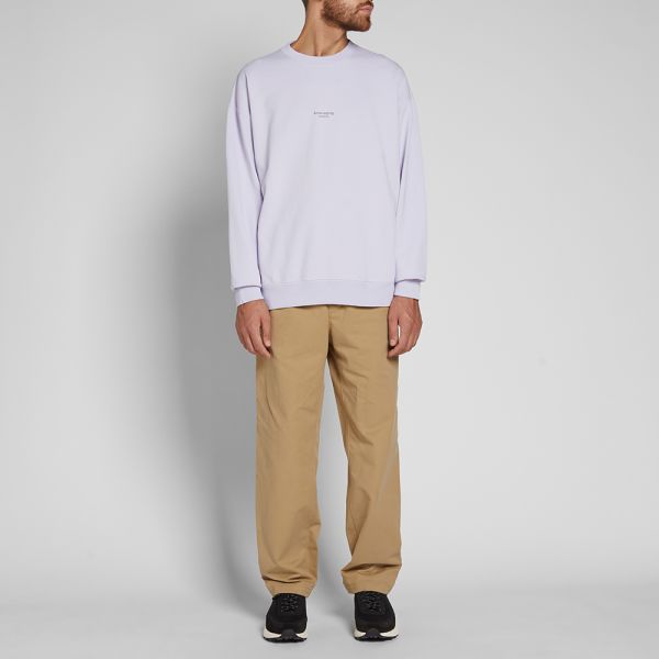 acne studios garment dyed crew sweat