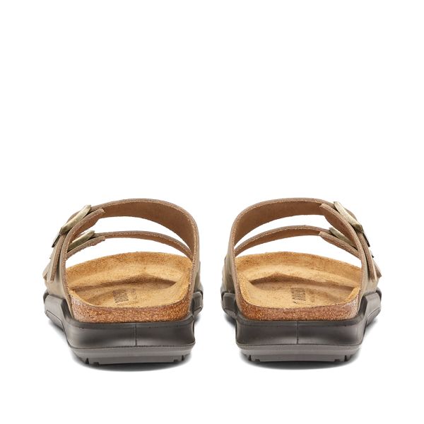 Birkenstock Men's Arizona CT Artic in Old Faded Khaki, Size UK 9.5 | End Clothing