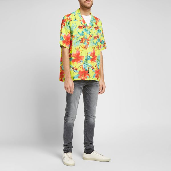 Rhude hawaiian shirt clearance