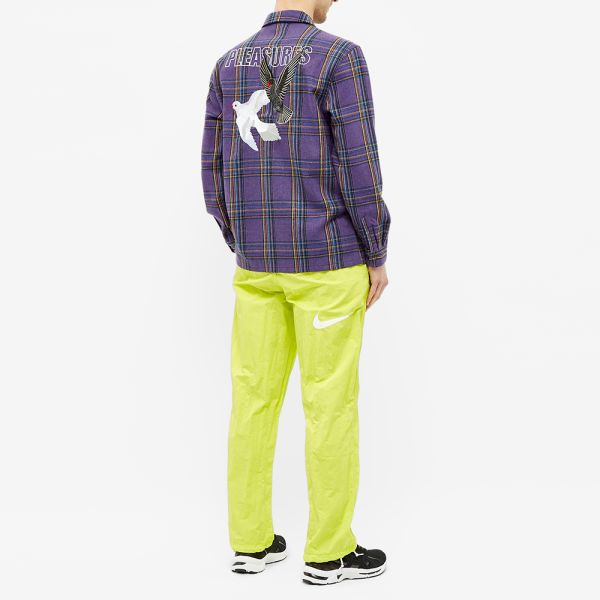 Pleasures widow heavyweight flannel shirt Clearance