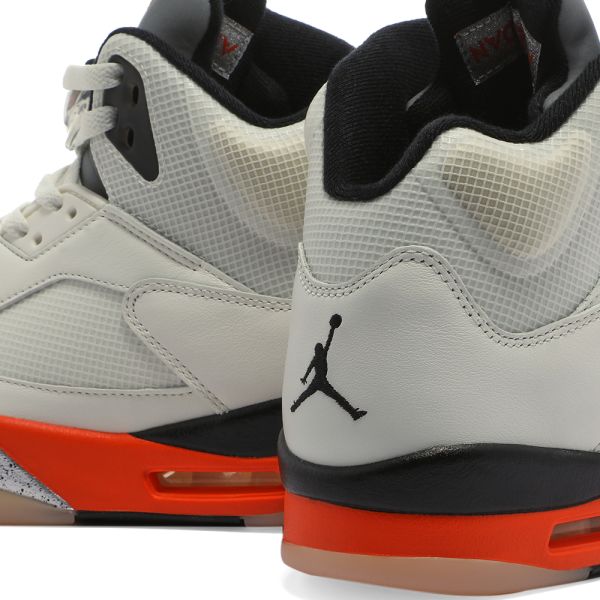 jordan 5 retro white orange