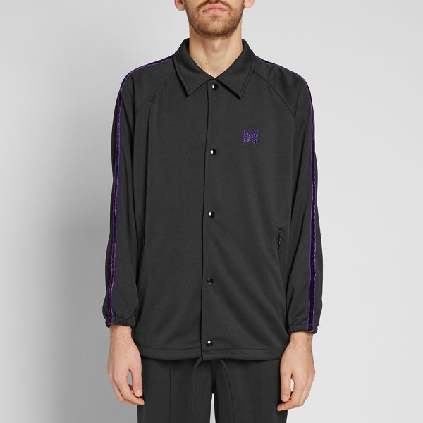 Needles Others 18AW Side Line Coach Jacket M Polyester Black