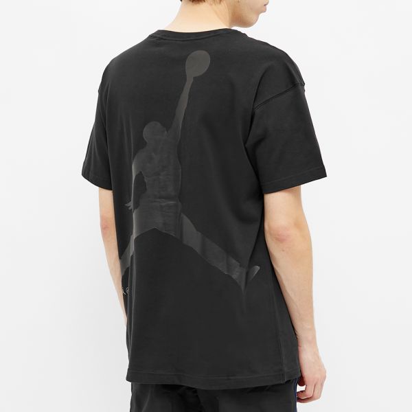 Black and silver jordan shirt Outlet