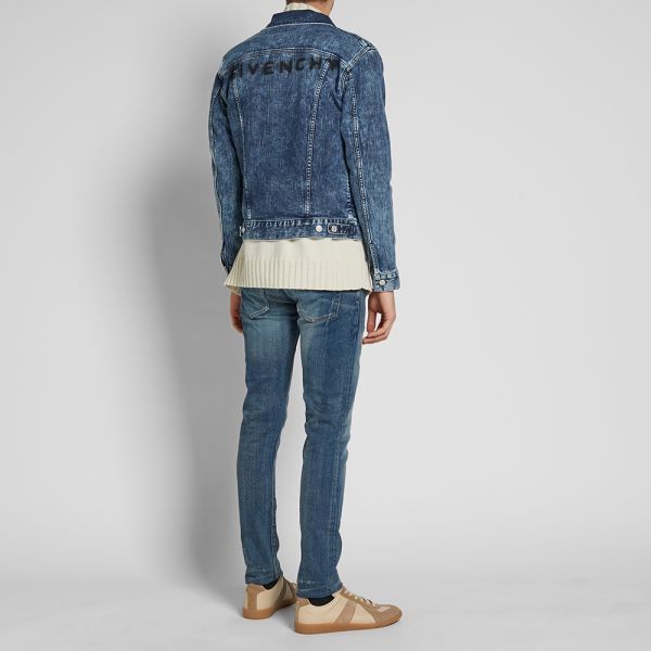 Givenchy Logo Denim Jacket Blue | END. (TW)
