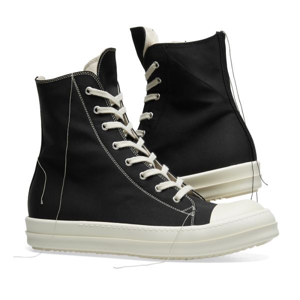 rick owens high top canvas