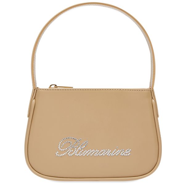 Blumarine Patent Logo Bag Bianco Naturale END. (US)