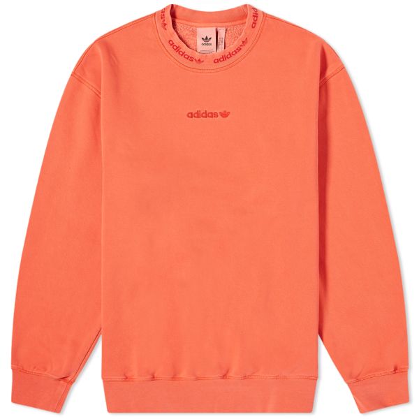 Adidas garment dye crew sweat Clearance