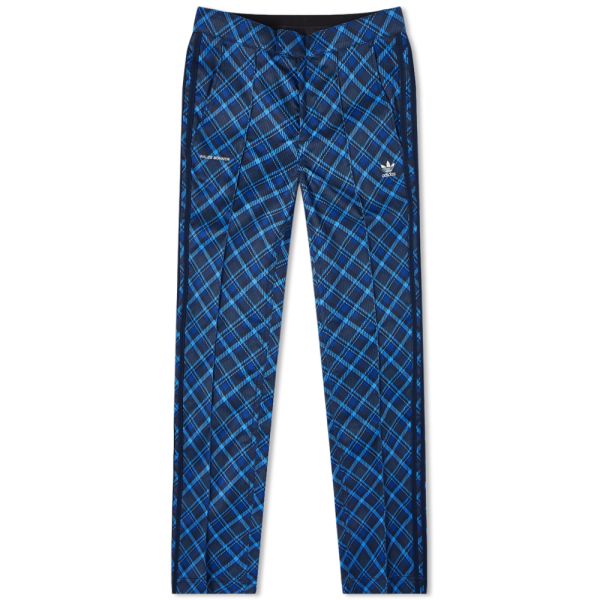 tartan adidas pants