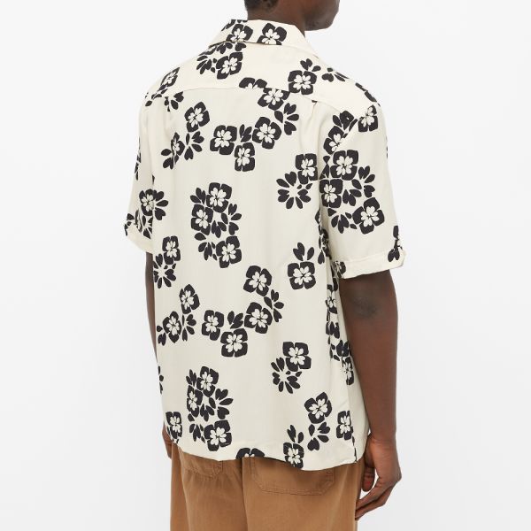 Fred Perry Floral Print Revere Shirt 