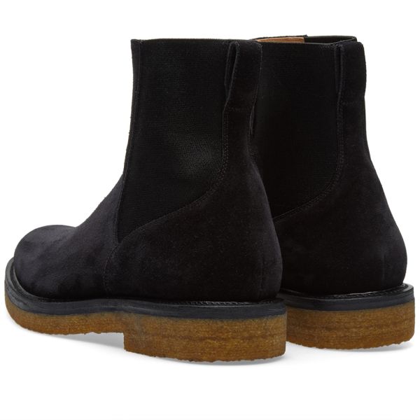 dries van noten pull up chelsea boots