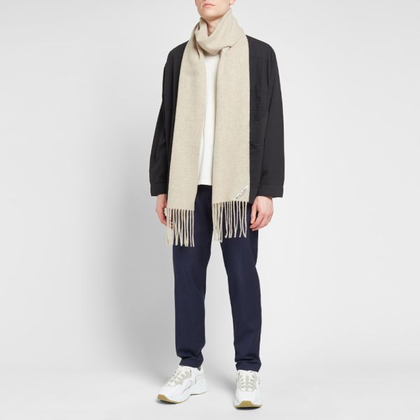acne studios oatmeal scarf