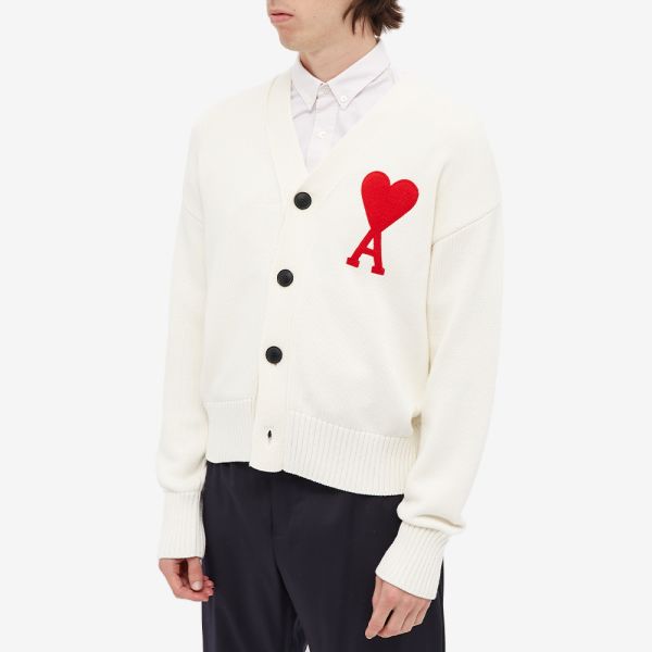oversized heart cardigan