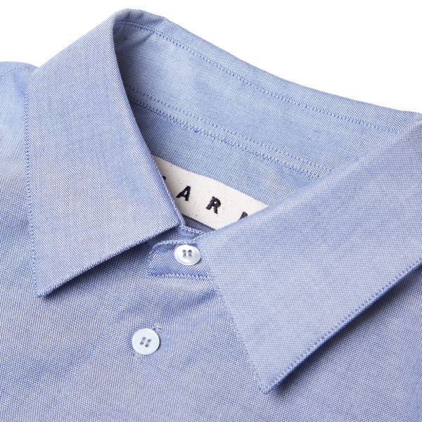 Marni Colour Block Oxford Shirt Blue China End