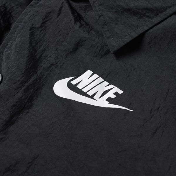 Nike woven coach jacket clearance