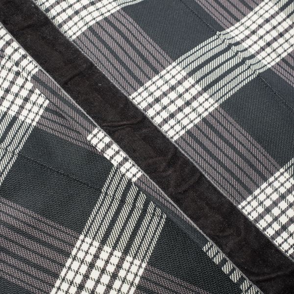 nike woven plaid track pants