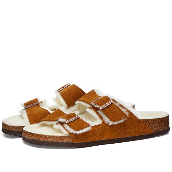 birkenstock fur sandals