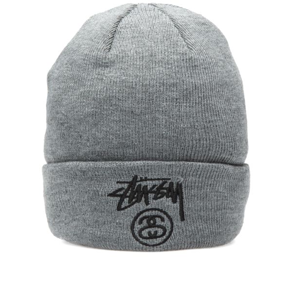 stussy beanie grey
