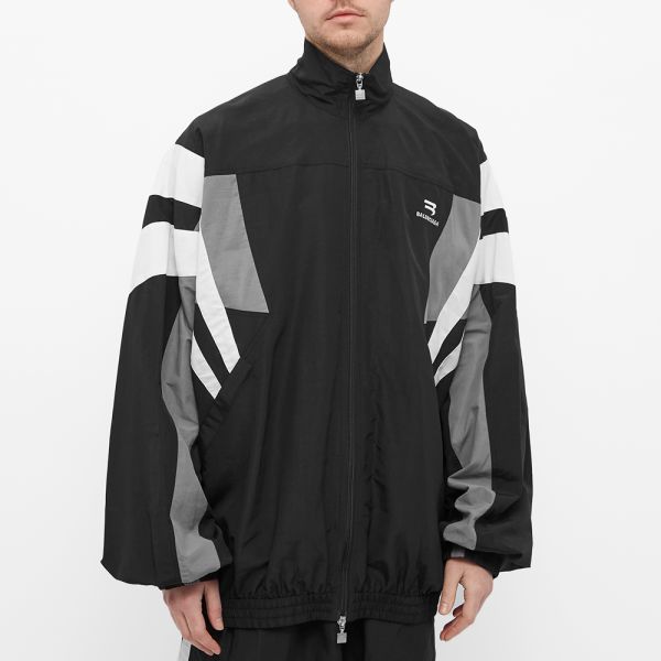 white tracksuit jacket