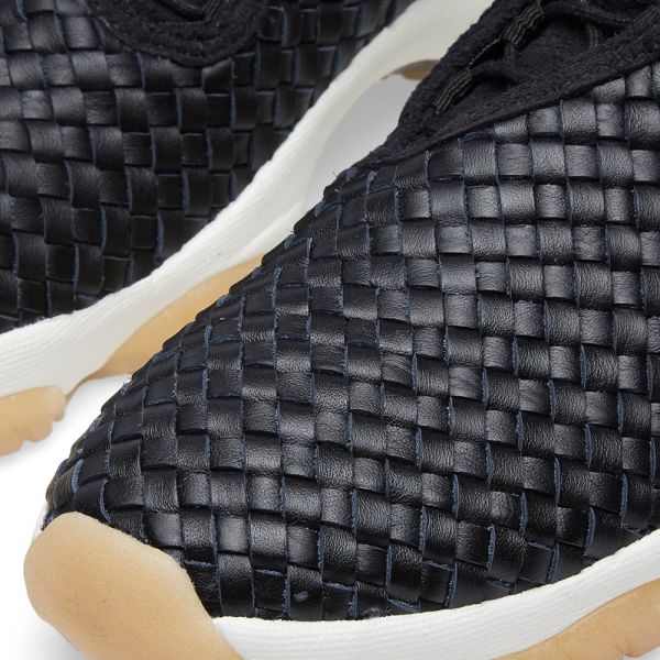 air jordan future black leather